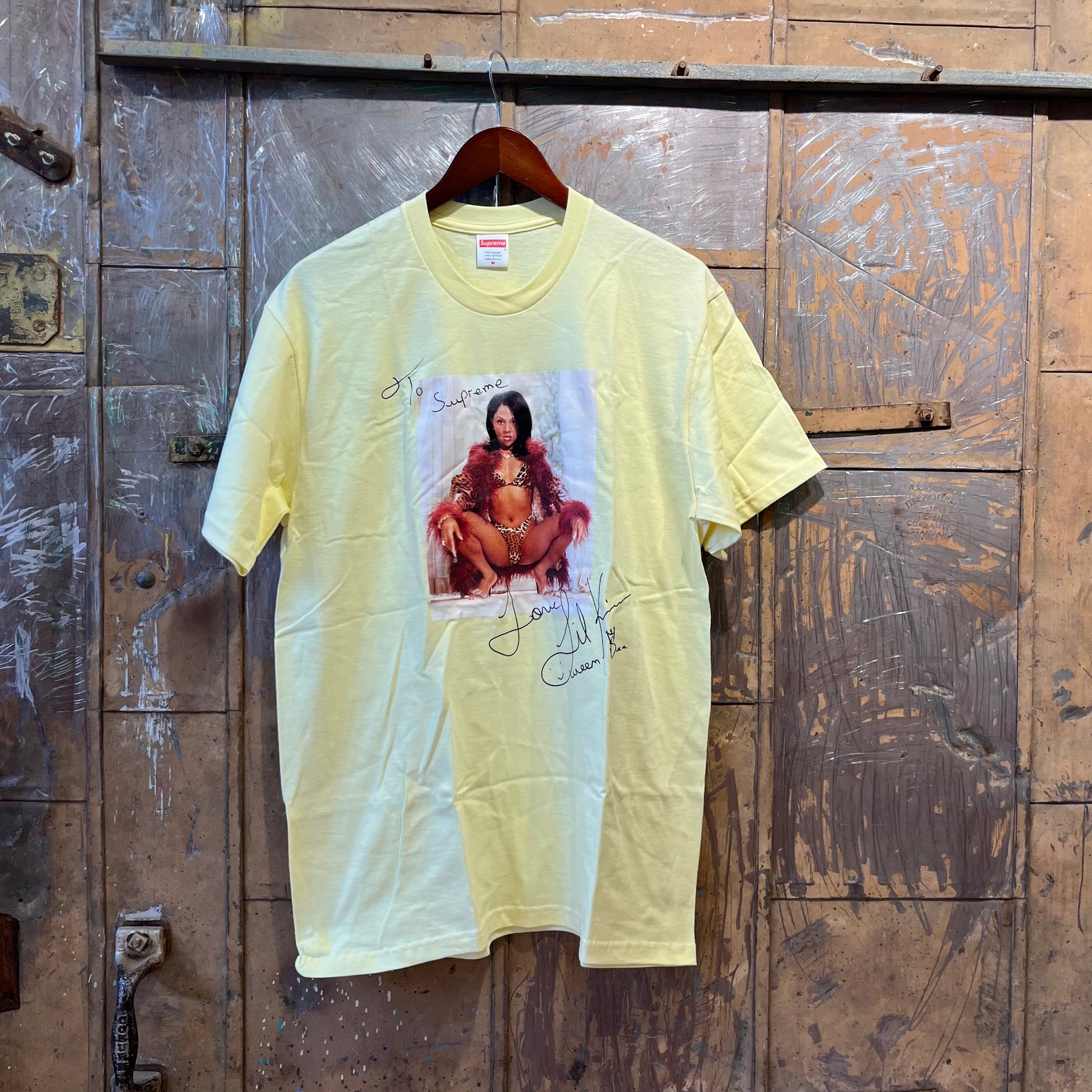 Supreme Lil Kim Yellow Tee