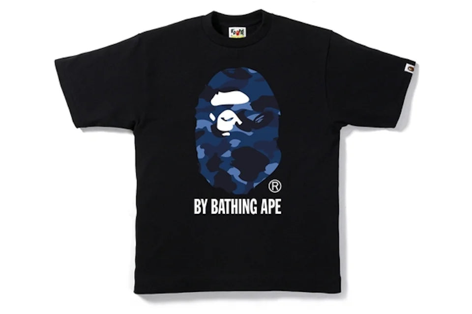 BAPE Color Camo By Bathing Tee Black/Blue