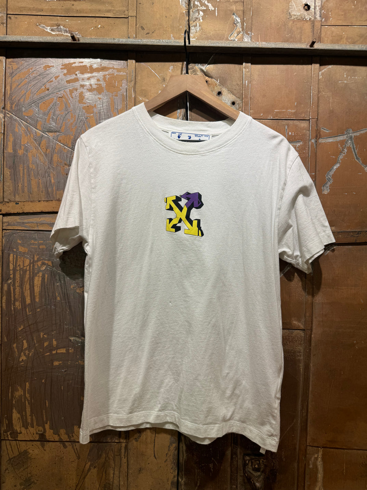 Wizard Graffiti Off-White Tee - Used