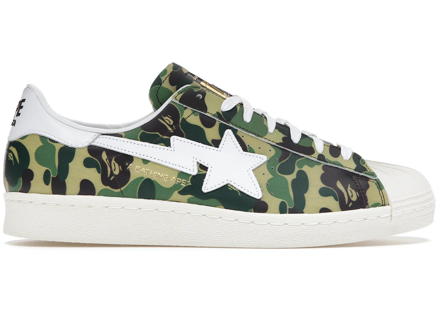 adidas Superstar Bape ABC Camo Green - Used