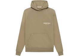 Fear of God Essentials Hoodie Oak - (Pre-Owned)