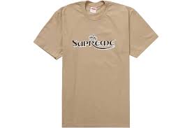 Supreme Crown Tee Khaki