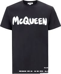 Alexander McQueen Black Short Sleeve Tee