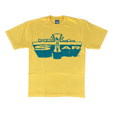 Hellstar Studios Jesus Emblem Tee Yellow/Green