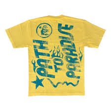 Hellstar Studios Jesus Emblem Tee Yellow/Green