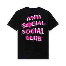 Anti Social Social Club Never Mind Tee 'Black'