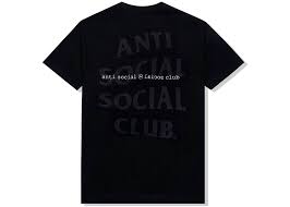 Anti Social Social Club x Fragment Type A Tee (FW22) Black
