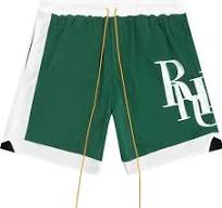 Rhude Side Logo Short 'Forest Green'