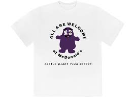 Cactus Plant Flea Market x McDonald's Grimace T-shirt White