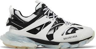 Balenciaga Track Sneaker 'Clear Sole - White Black' - Used