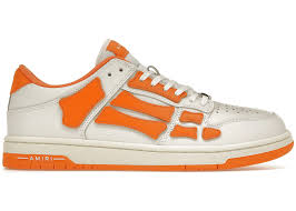 AMIRI Skel Top Low Orange White - Used