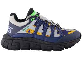 Versace Trigreca Sneakers Blue - Used