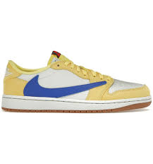Jordan 1 Retro Low OG SP Travis Scott Canary (Women's) - used