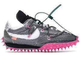 Nike Waffle Racer Off-White Black (Women's) - Used
