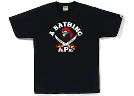 BAPE Ape Pirate Tee Black