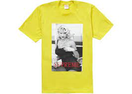 Supreme Anna Nicole Smith Tee Men's Lemon