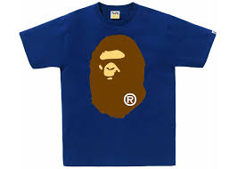 BAPE Big Ape Head Tee Blue