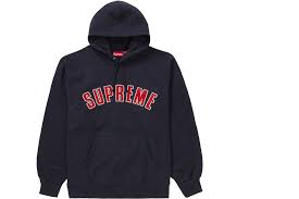Supreme Pearl Logo Hoodie - Navy