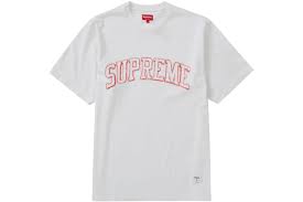 Supreme Sketch Embroidered S/S Top White (Pre-Owned)