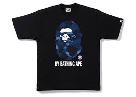 BAPE Color Camo By Bathing Tee Black/Blue (Pre-Owned)