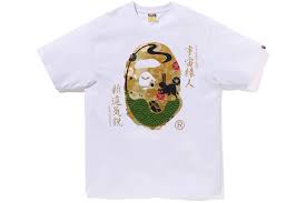 White Japan Big Head Tee
