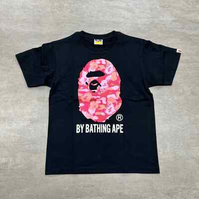 Bape "APE HEAD PINK FLAMES