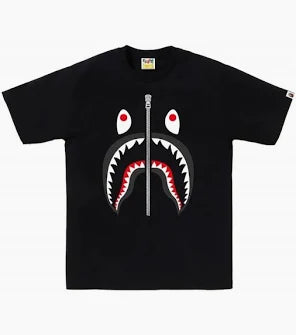 BAPE Shark Tee Black- USED