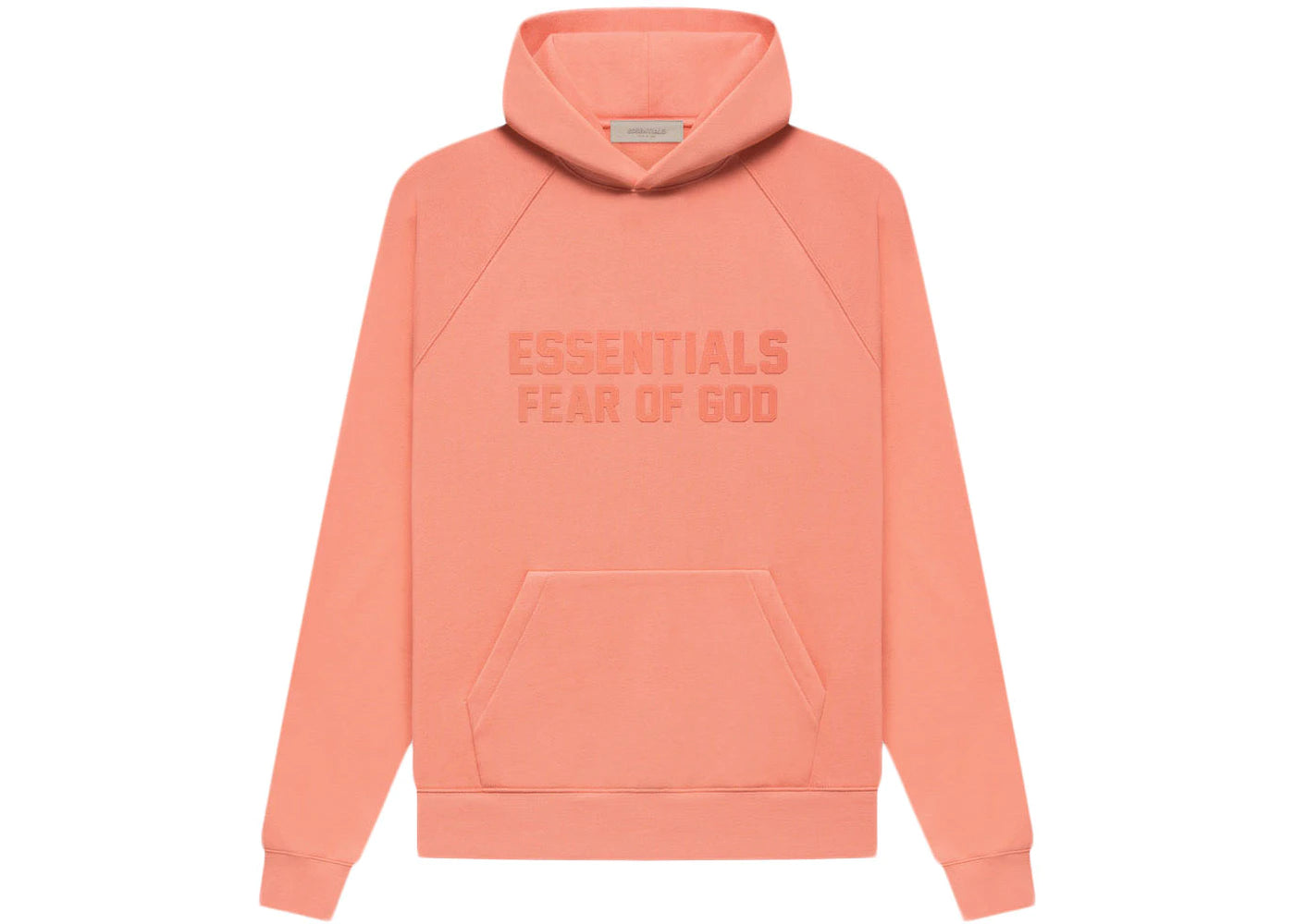 Fear of God Essentials Hoodie Coral