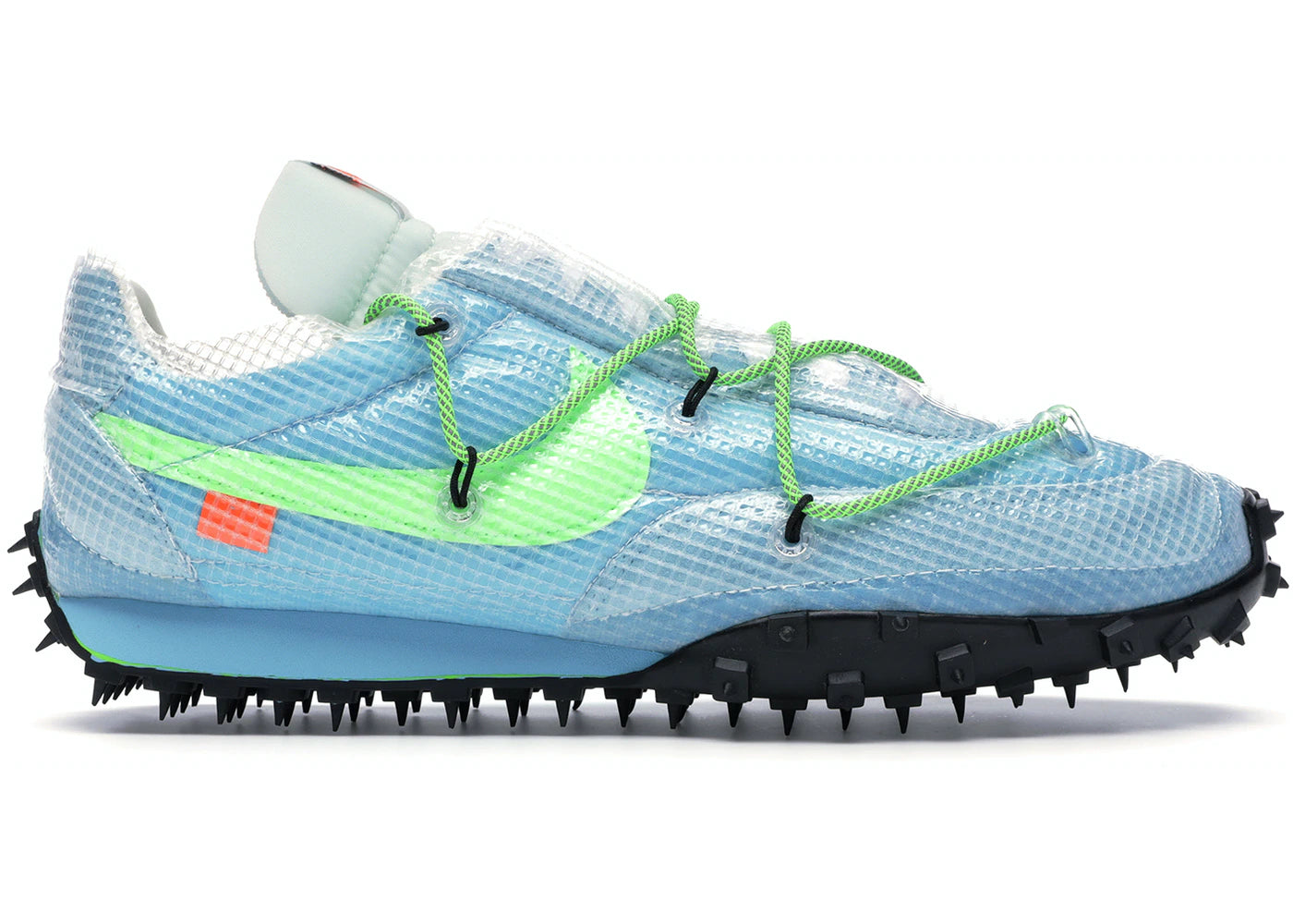 Nike Waffle Racer Off-White Vivid Sky (W)