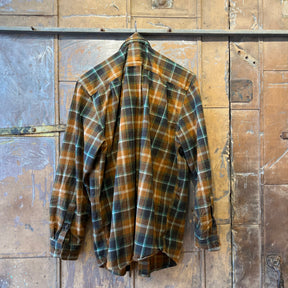 Orange/ Green Carhart Flannel