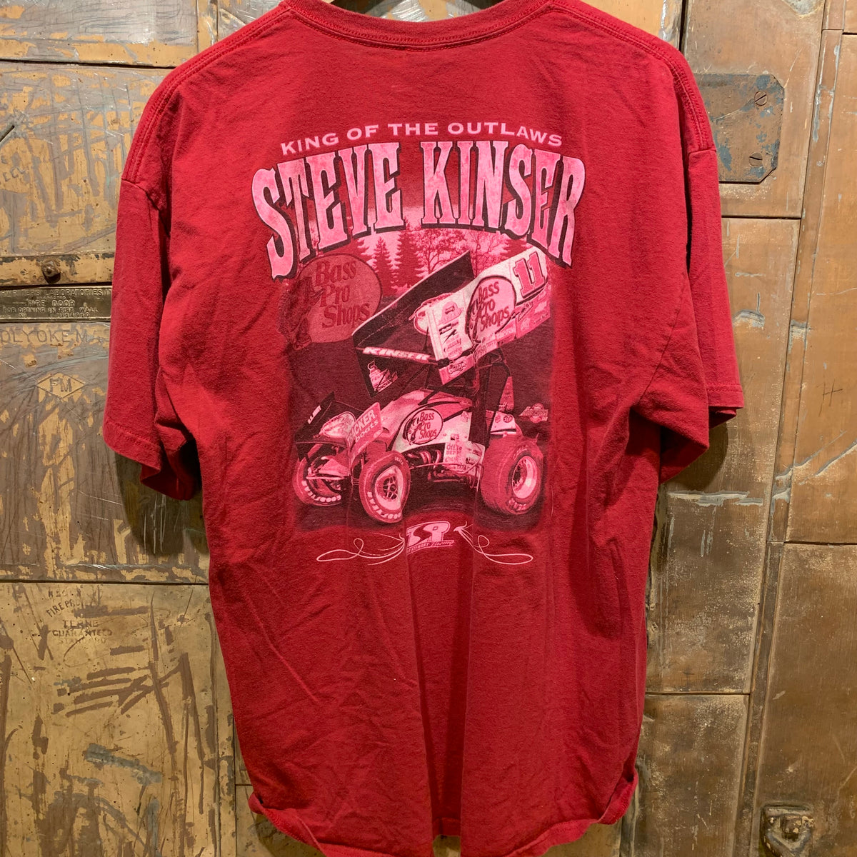 Steve Kinser 2011 Racer Red Tee