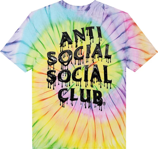 Anti Social Social Club Mind Melt Tee 'Tie Dye'