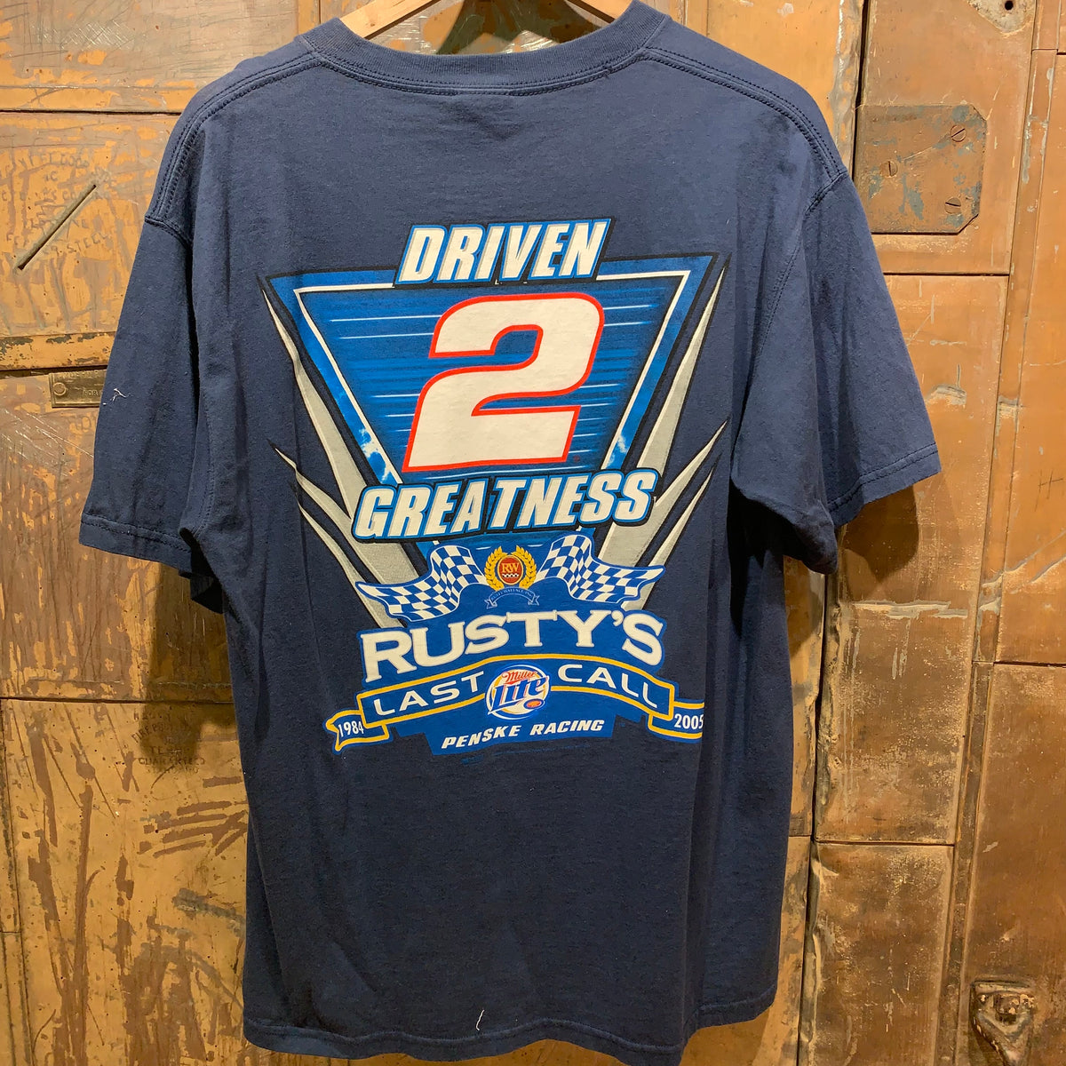 Wallace 2 Racer Blue Tee