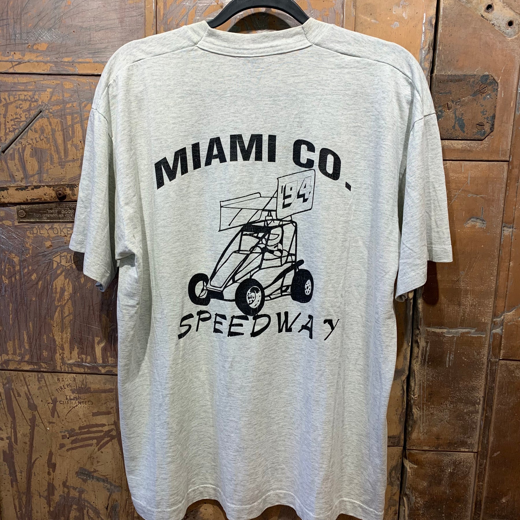 Miami Co Speedway Grey Tee