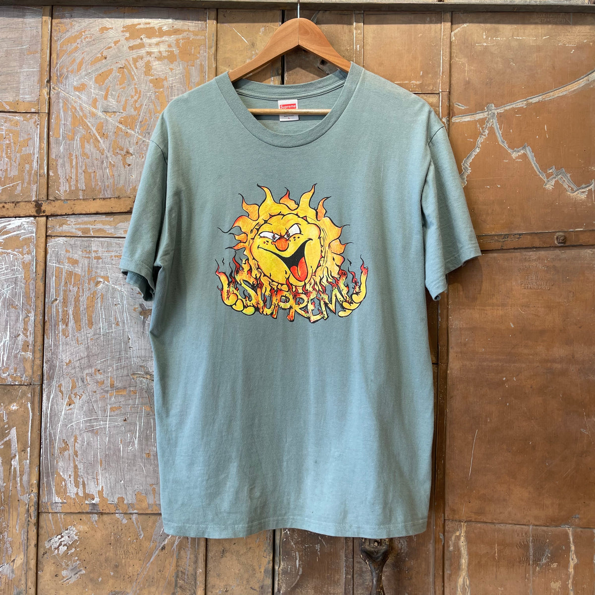 Supreme Sun Tee Dark Sage