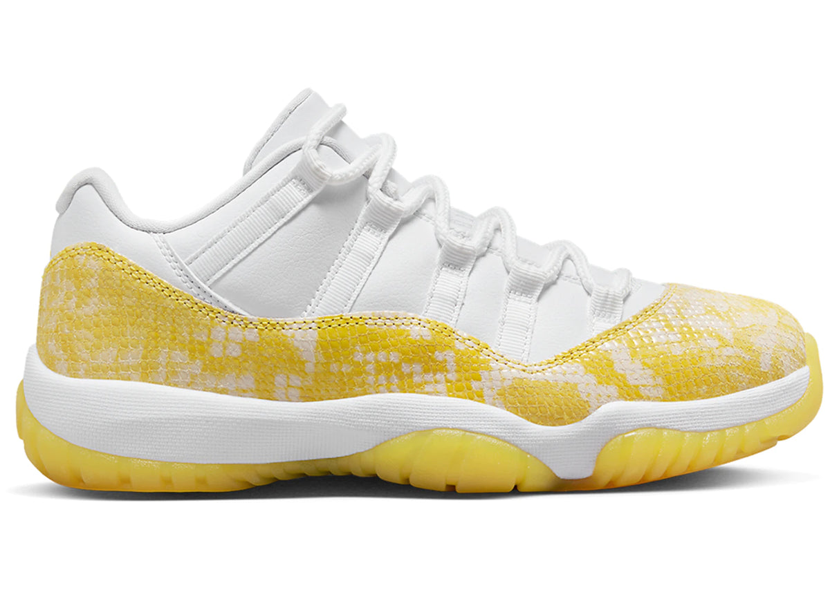 Jordan 11 Retro Low Yellow Snakeskin