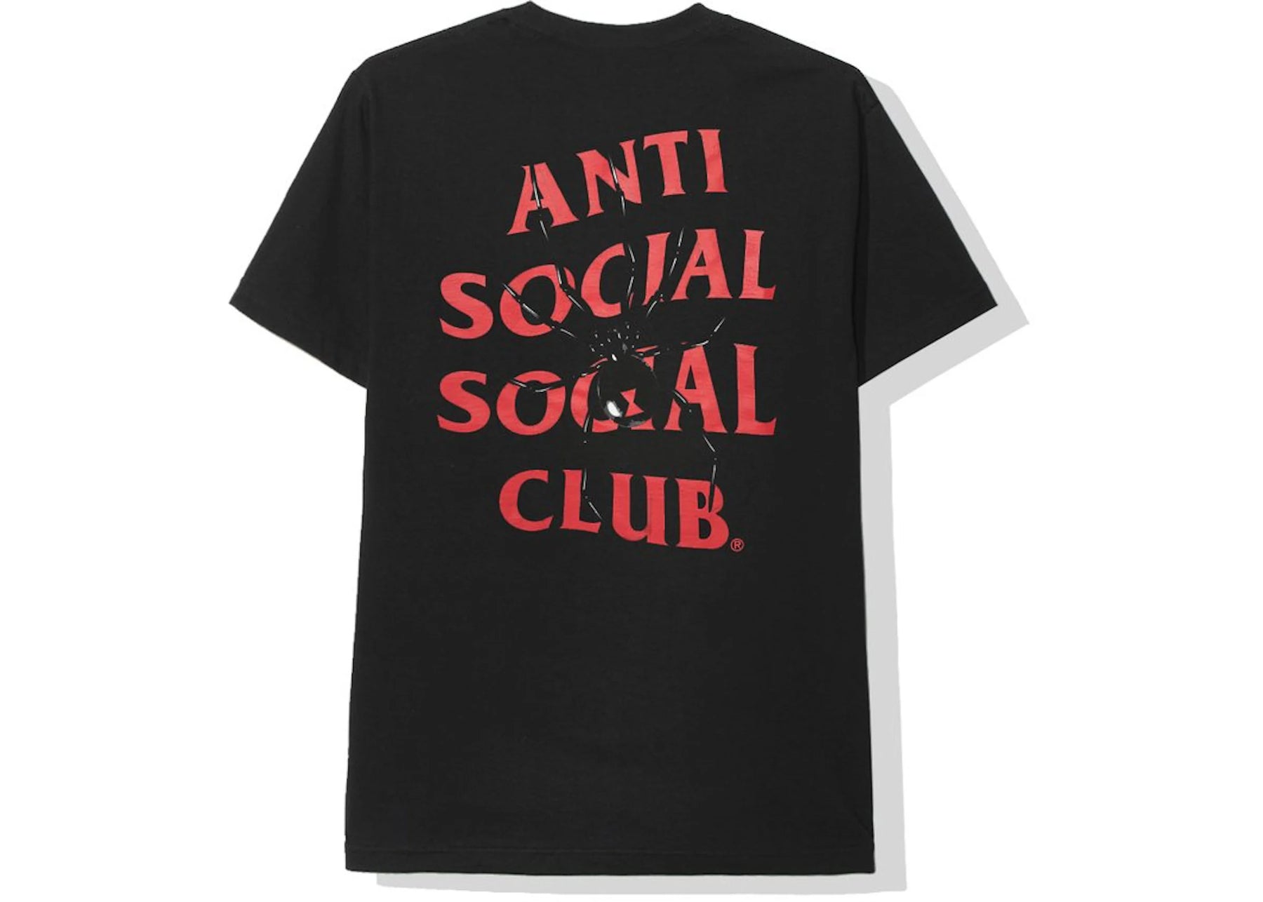Anti Social Social Club Bitter Tee Black Red - Used
