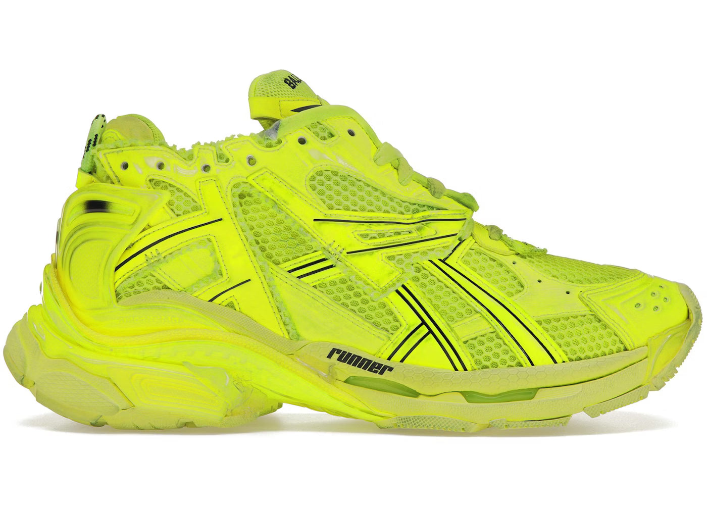 Balenciaga Runner Fluorescent Yellow - Used