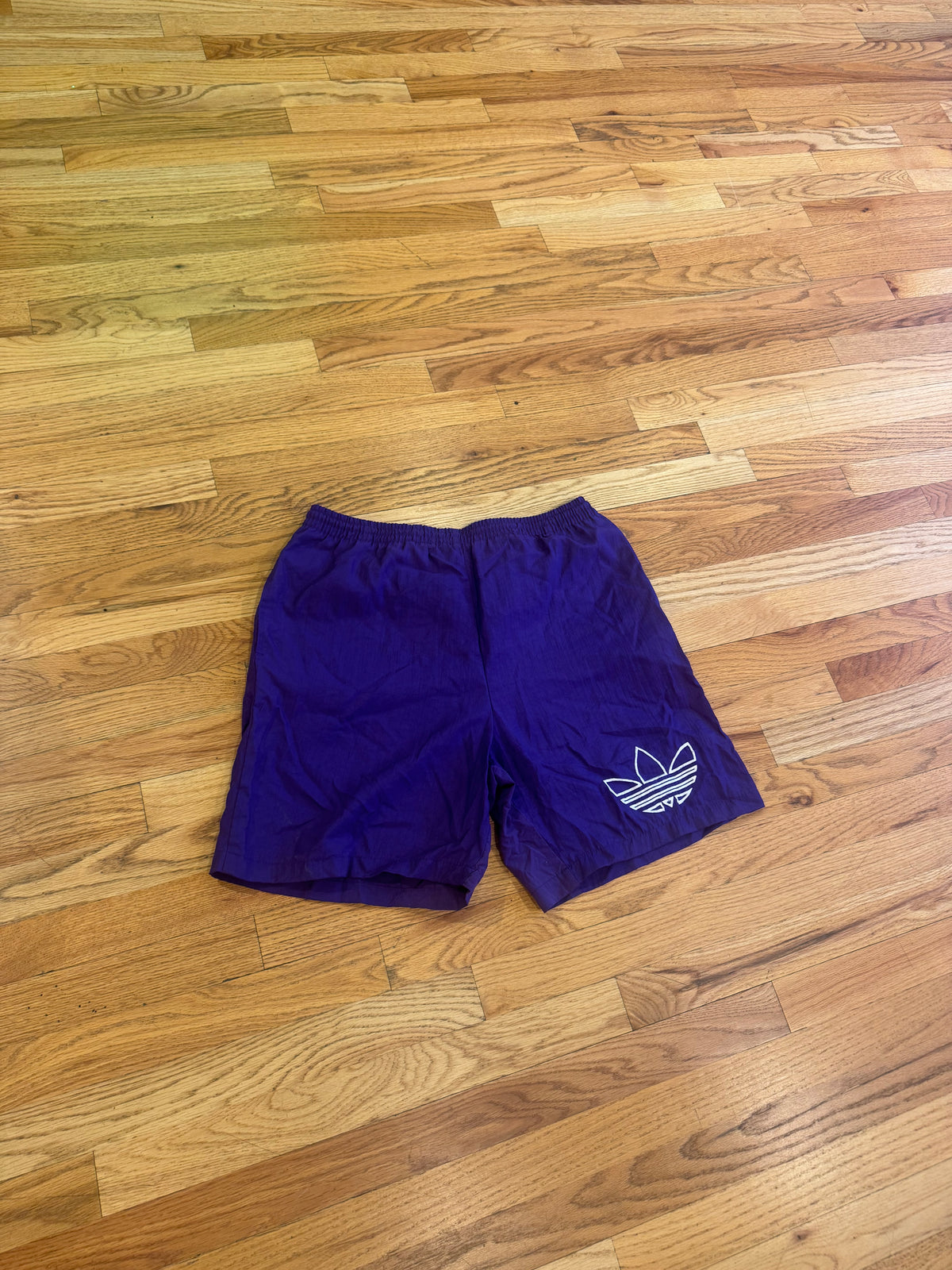 adidas Logo Purple Shorts