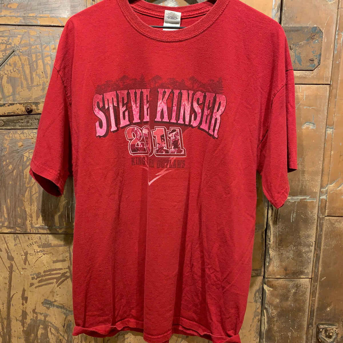 Steve Kinser 2011 Racer Red Tee