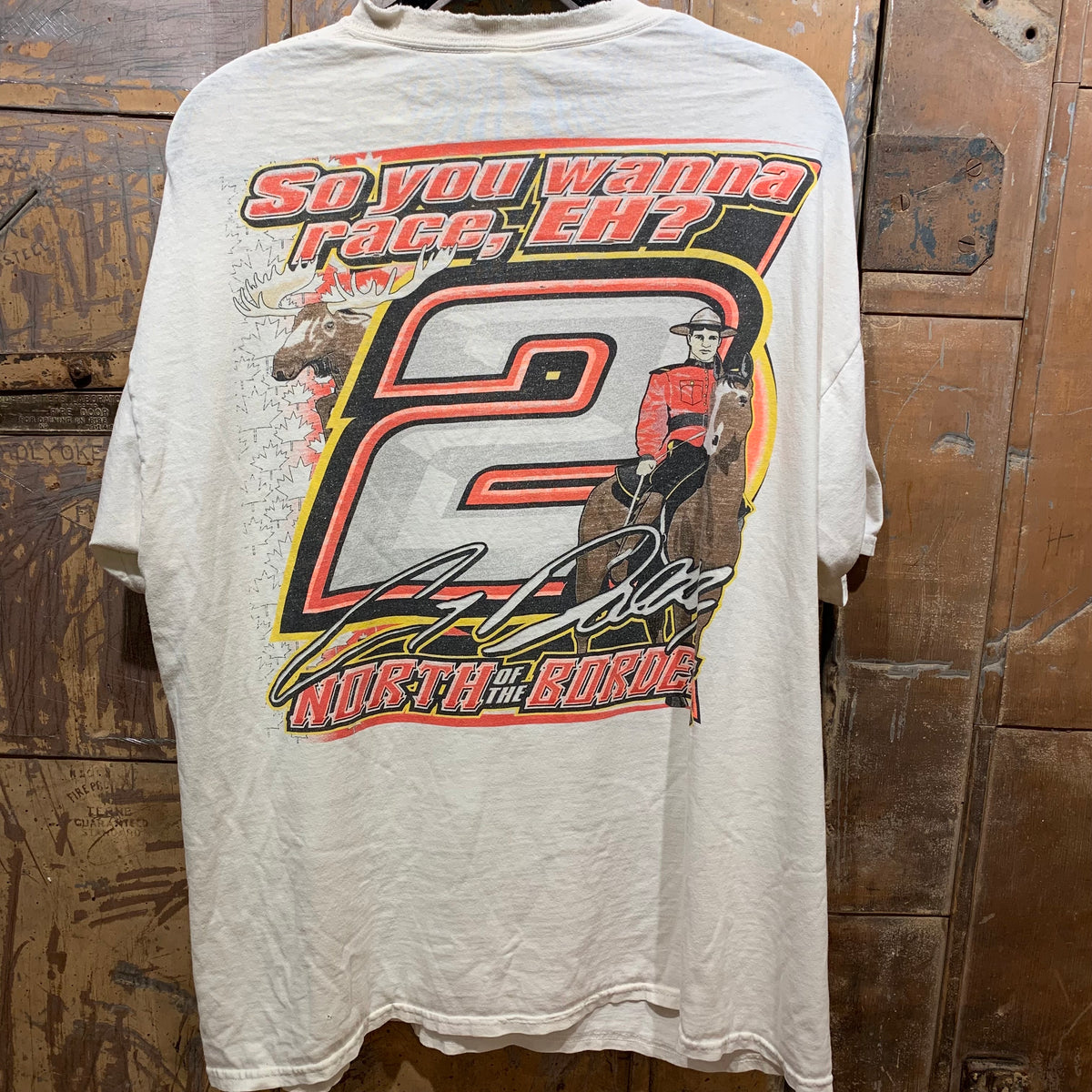 North Border 2 Racer White Tee