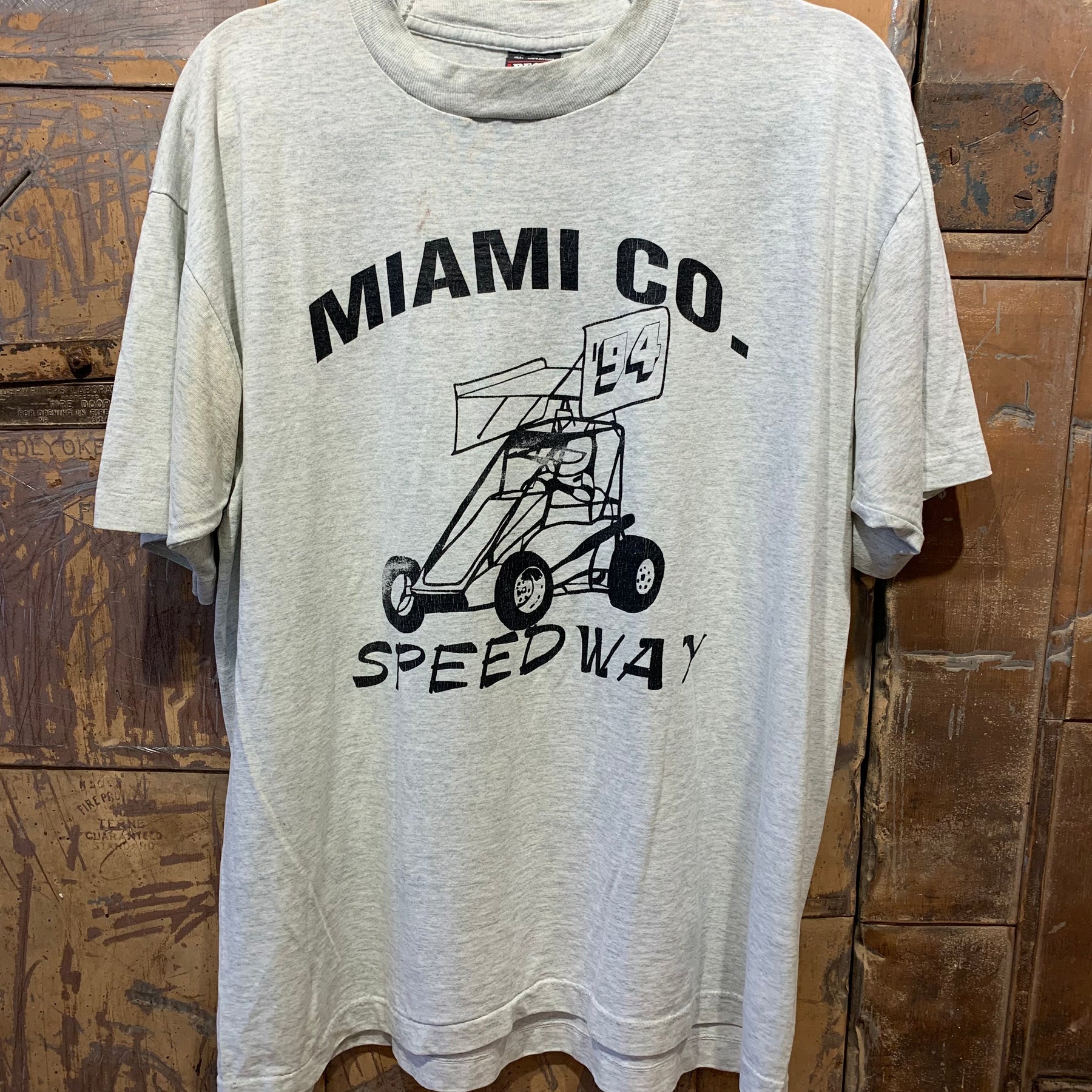 Miami Co Speedway Grey Tee