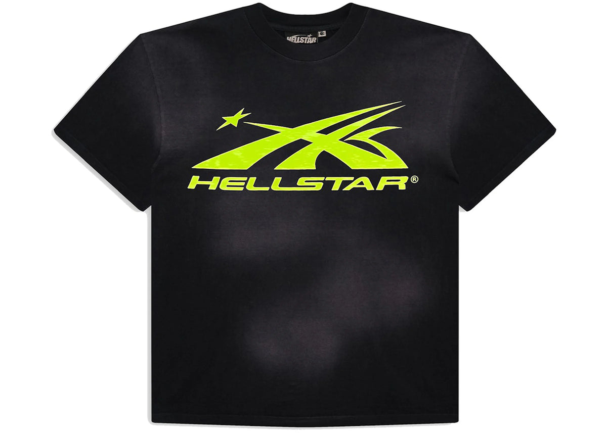 Light Green Hellstar Sports Core Logo Gel T-shirt - Used