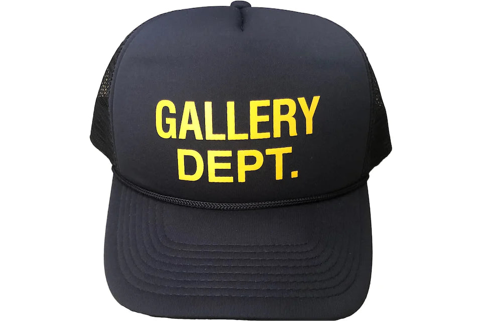 Gallery Dept. Logo Trucker Hat Navy/Yellow