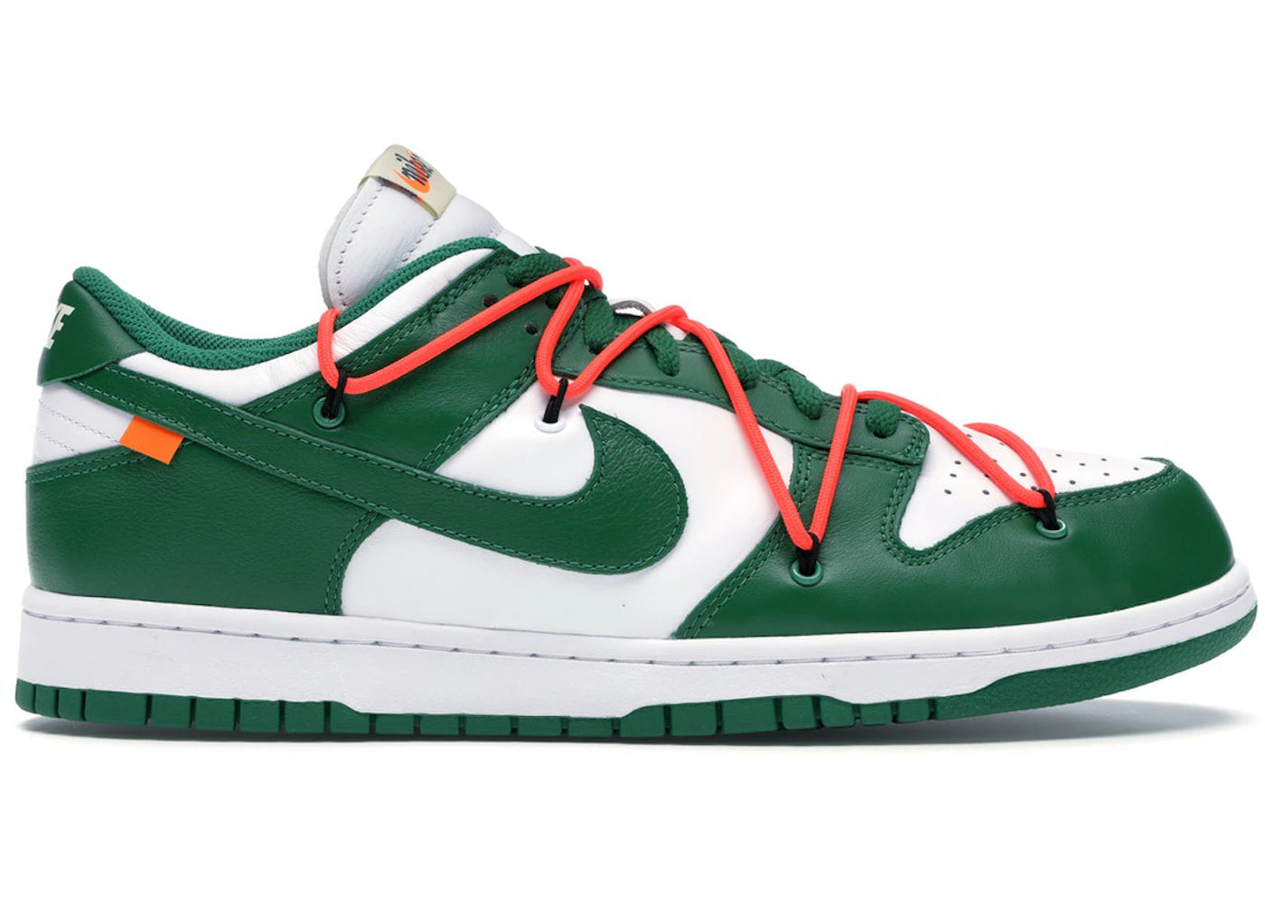 Nike Dunk Low Off-White Pine Green - Used