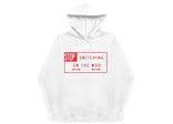 Pop Smoke x Vlone Stop Snitching Hoodie White/Red