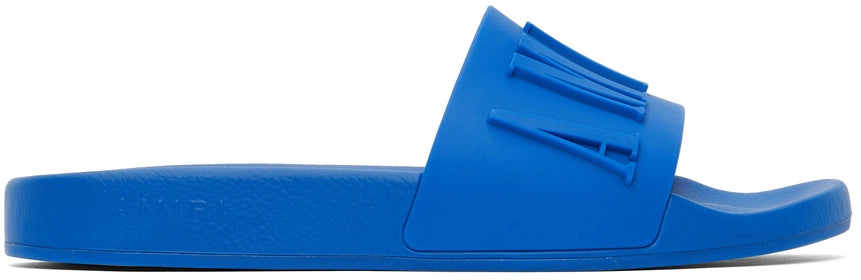 AMIRI Blue Pool Logo Slides