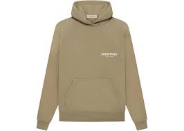 Fear of God Essentials Hoodie Oak - (Pre-Owned)