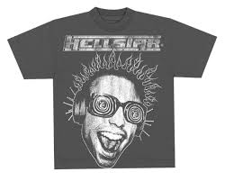 Hellstar Studios Rage Short Sleeve Tee Shirt Black (Pre-owned)