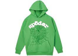 Sp5der Web Hoodie Slime Green